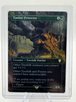 Near Mint Foil Timber Protector (Borderless) LTC 533 Lord of the Rings - Image 1