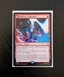 REDIRECT LIGHTNING Rare Avatar: The Last Airbender Near Mint MTG - Image 1