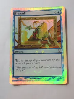 MTG - FOIL - Framed! - Unhinged - NM - Image 1