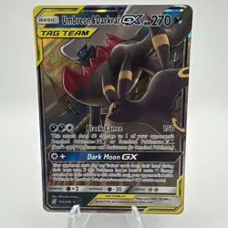 Umbreon & Darkrai GX 125/236 - Cosmic Eclipse - Pokemon TAG TEAM GX - NM - Image 1