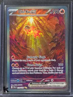 Chi-Yu ex 259 Pokemon PAL Paldea Evolved 2023 NM 🔥🔥🔥 - Image 3