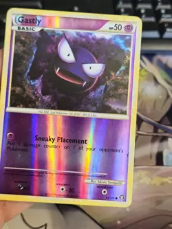 Gastly - 63/102 - Pokemon Triumphant Reverse Holo Rare Pokemon TCG LP - Image 1
