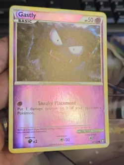 Gastly - 63/102 - Pokemon Triumphant Reverse Holo Rare Pokemon TCG LP - Image 3