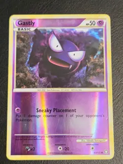 Gastly - 63/102 - Pokemon Triumphant Reverse Holo Rare Pokemon TCG LP - Image 5