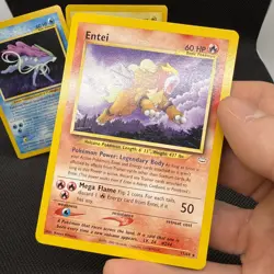 Suicune/Raikou/Entei Non Holo Rare Unlimited Pokemon Neo Revelation - NM 🔥 - Image 2