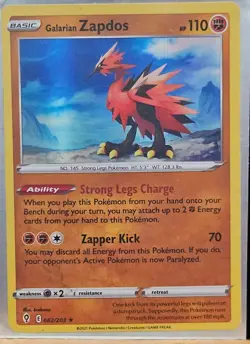 Pokemon Legendary Birds Evolving Skies Articuno, Moltres, Zapdos Holo M-NM - Image 3