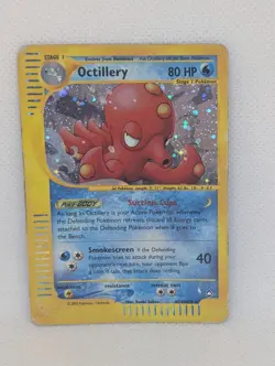 Octillery Pokemon TCG Expedition Base Set Holo Rare Nintendo e-reader - Image 1
