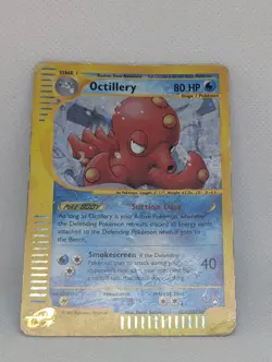 Octillery Pokemon TCG Expedition Base Set Holo Rare Nintendo e-reader - Image 3