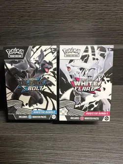 Pokemon TCG: Black Bolt and White Flare Booster Bundle | Lot Of 2 | Sealed - Image 1