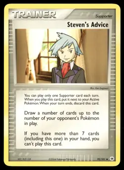 Steven's Advice Power Keepers 83/108 Pokemon TCG - Image 1