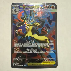 Pokemon TCG Mega Lucario EX 160/132 Ultra Rare Holo NM Mega Evolutions Full Art - Image 1