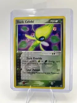 Pokemon TCG Dark Celebi 4/101 Ex Hidden Legends Reverse Holo English 2004 - Image 1