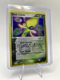 Pokemon TCG Dark Celebi 4/101 Ex Hidden Legends Reverse Holo English 2004 - Image 2