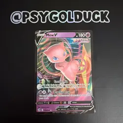Pokemon - Sword & Shield - Fusion Strike - Mew V - 113/264 PO - Image 1