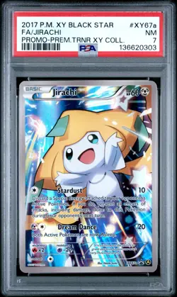 Pokemon Premium Trainer Collection Promo Jirachi XY67a - PSA 7 - Image 1