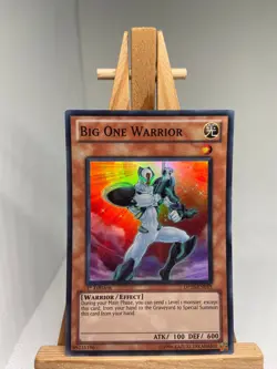 Big One Warrior - Super Rare 1st Edition DP10-EN015 - LP - YuGiOh - Image 1