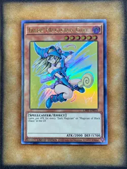 Yugioh Dark Magician Girl LART-EN019 Ultra Rare Lost Art Promo NM - Image 1