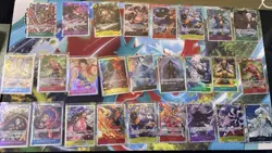 26 One Piece HOLO bulk - R and SR cards included - Image 1