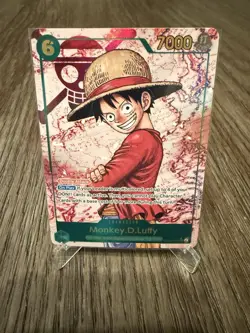 One Piece OP 13 Monkey.D.Luffy Alt Art Sec English OP13-118 Carrying On His Will - Image 1