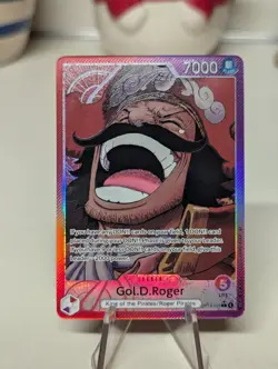 Gol.D.Roger OP13-003 Alt Art Leader One Piece TCG - Carrying On His Will English - Image 1
