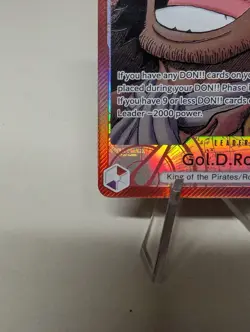 Gol.D.Roger OP13-003 Alt Art Leader One Piece TCG - Carrying On His Will English - Image 4