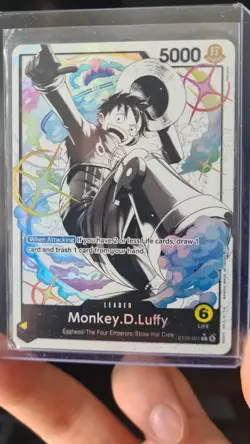 Monkey.D.Luffy Leader ALT ART - ST29-001 - Egghead - One Piece TCG English - Image 1