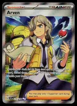 Pokemon Card - Arven Scarlet & Violet Base Set 235/198 Ultra Rare - Image 1