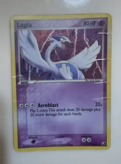 Lugia 29/115 Unseen Forces Holo Rare Pokemon Card LP - Image 1