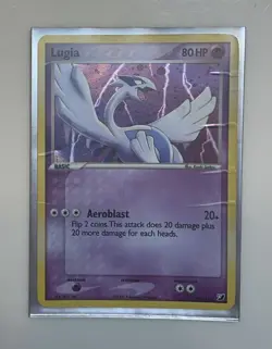 Lugia 29/115 Unseen Forces Holo Rare Pokemon Card LP - Image 2