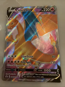 Charizard V SWSH050 SWSH: Sword & Shield Promo Cards Holo - Image 1