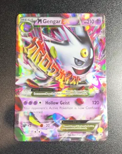 Mega Gengar EX - XY166 - Pokemon XY Promo Ultra Rare Card LP + - Image 1