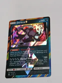Pokemon Darkrai 77/156 Ultra Prism Star Holo TCG Card English Sun & Moon - Image 2