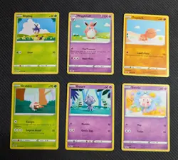 Pokemon TCG Asako Ito Illustrator Set Of 6 Cards SWSH Era English - Image 1