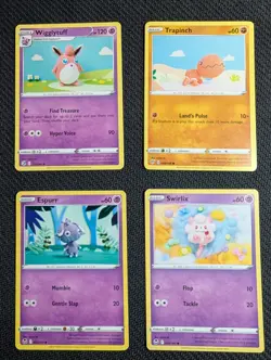 Pokemon TCG Asako Ito Illustrator Set Of 6 Cards SWSH Era English - Image 2