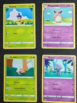 Pokemon TCG Asako Ito Illustrator Set Of 6 Cards SWSH Era English - Image 3