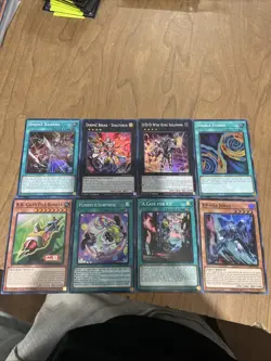 Lot Of 8 HOLO DOOD/JUSH Yugioh Cards 1st Edition Near Mint +Bonus FREE SHIPPING! - Image 1