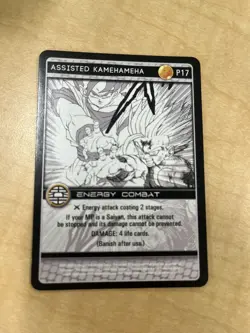 FanZ Awakening Dragon Ball Z Assisted Kamehameha Ultra P17 Ccg Tcg Card UR142 - Image 1