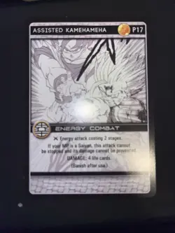 FanZ Awakening Dragon Ball Z Assisted Kamehameha Ultra P17 Ccg Tcg Card UR142 - Image 2