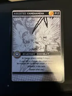FanZ Awakening Dragon Ball Z Assisted Kamehameha Ultra P17 Ccg Tcg Card UR142 - Image 5