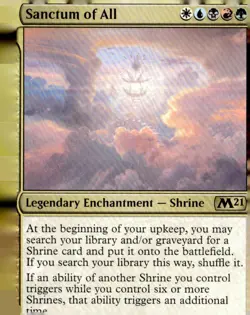 Core Set 2021 #225 Sanctum of All - Image 1