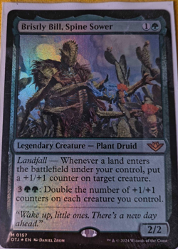 Bristly Bill, Spine Sower Outlaws of Thunder Junction Foil MTG - Image 1