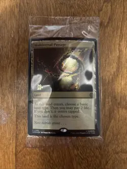 PRERELEASE FOIL Multiversal Passage MTG Spider-Man Rare SPM 0180 NM SEALED - Image 1