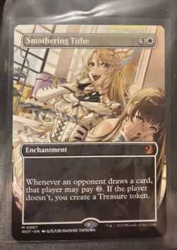 MTG Smothering Tithe (Anime Borderless) Wilds of Eldraine: Enchanting Tales - Image 1
