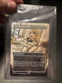 MTG Smothering Tithe (Anime Borderless) Wilds of Eldraine: Enchanting Tales - Image 3