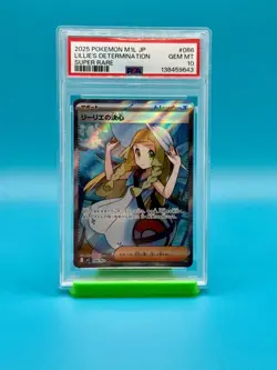 PSA 10 - 2025 POKEMON, JAPANESE, M1L, JP, LILLIE'S DETERMINATION, SUPER RARE - Image 1