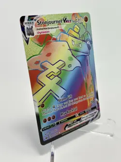 STONJOURNER VMAX 205/202 | Chilling Reign Secret Rainbow Rare | Pokemon TCG NM/M - Image 2