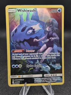 Wishiwashi 240/236 Pokemon Sun & Moon Cosmic Eclipse - LP - Image 1