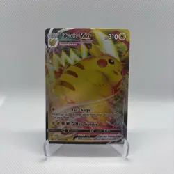 Pokemon TCG Pikachu VMAX Black Star Promo SWSH286 Sword and Shield - Image 1