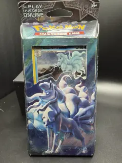 Pokemon TCG SM Burning Shadows Luminous Frost Alolan Ninetales Theme Deck Sealed - Image 1