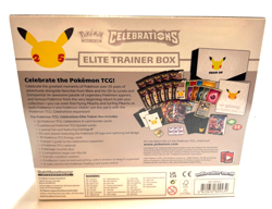 POKEMON ELITE TRAINER BOX 25TH CELEBRATIONS ETB - NEW - SEALED W/CASE AWESOME ! - Image 3